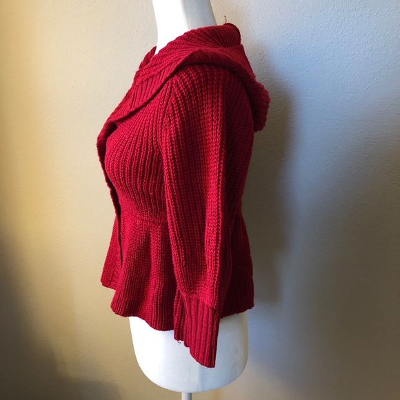 Hoodie peplum sweater - Picture 5 of 7